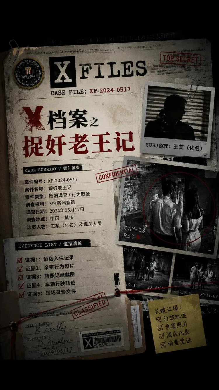 《X档案之捉奸老王记》 单体作品（全1集）