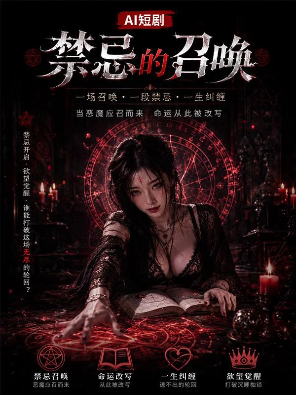 禁忌的召唤 禁忌召唤仪式 ai短剧 召唤情欲故事 禁忌缠绵