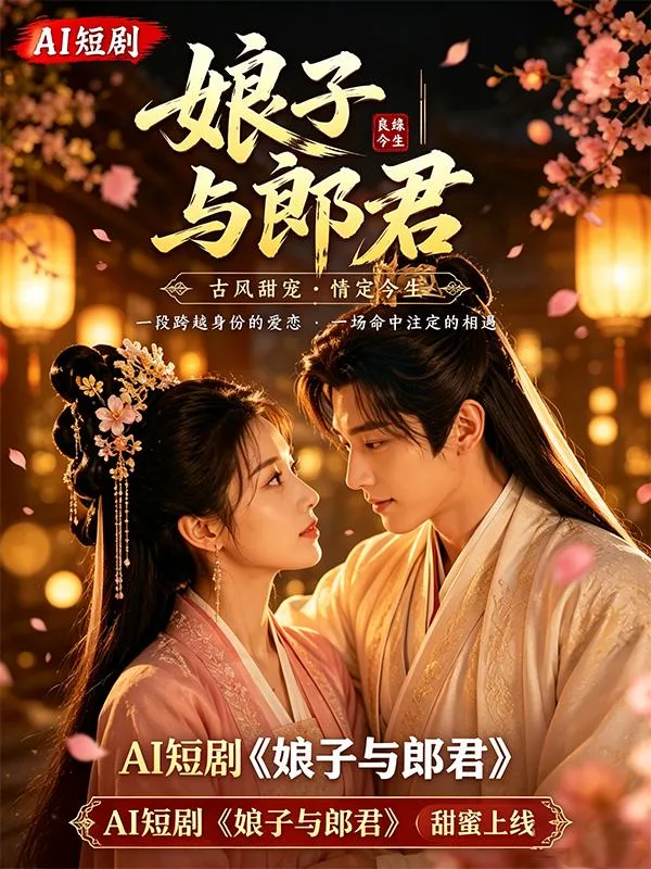 娘子与郎君 娘子郎君亲密 ai短剧 娘子情欲故事 郎君缠绵