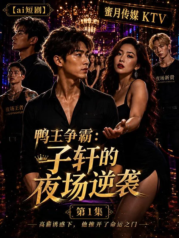 鸭王争霸 夜场鸭王 ai短剧 鸭王情欲故事 争霸缠绵