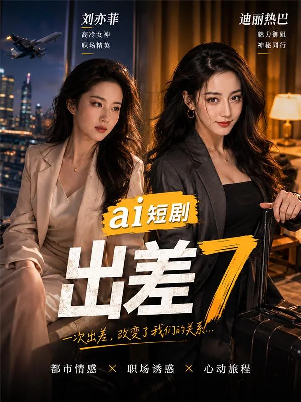 出差7 刘亦菲迪丽热巴 ai短剧 出差情欲故事 双美缠绵