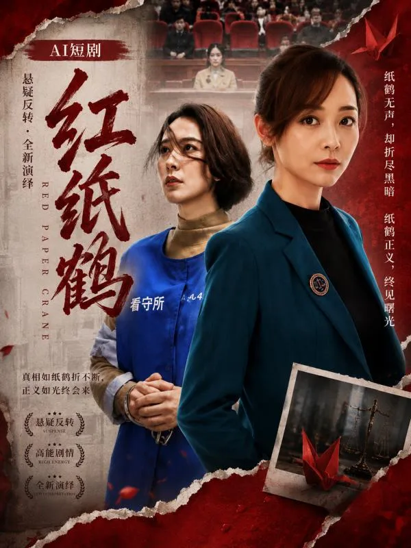 红纸鹤 纯情女主 深夜在密室惨遭冷酷反派的羞辱与拷问 ai成人 画面极具冲击力让人看得心跳加速 ai短剧