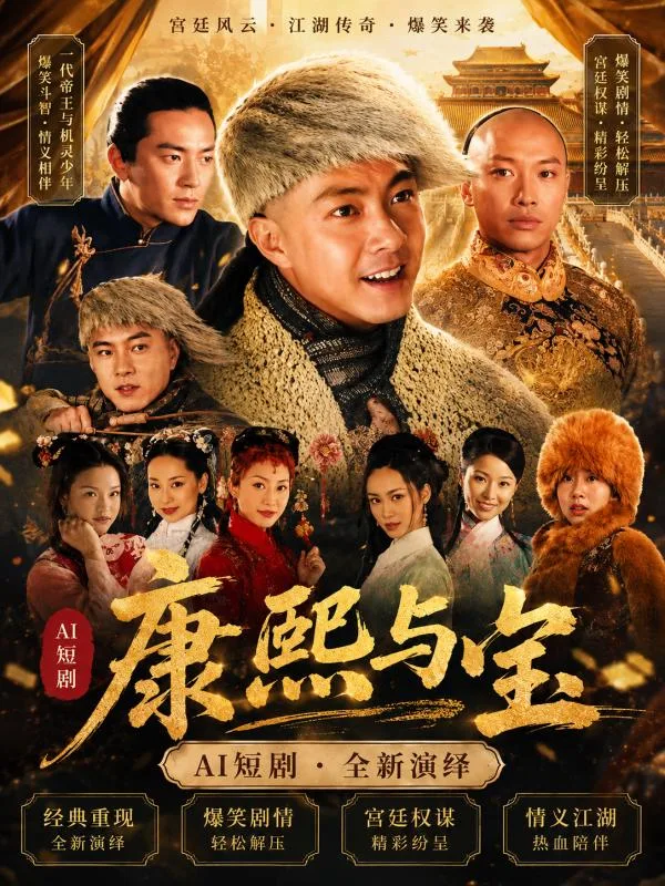 康熙与小宝 绝代佳人 深夜在私密寝宫深处与痞帅浪子尽情释放妩媚 ai成人 画面极具视觉冲击力让人看得心跳加速 ai短剧