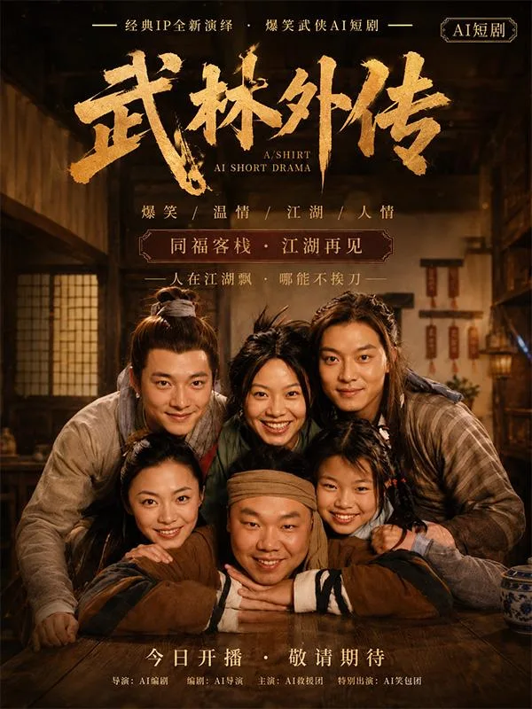 闫妮 姚晨 倪虹洁 武林外传魔改 ai短剧 三女同台热舞 身材撩人让人浮想联翩