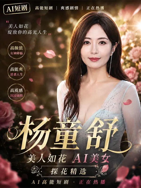 杨童舒 美人如花 花开富贵 深夜在古风私密深闺里尽情释放无尽妩媚 ai成人 画面极具视觉冲击力让人看得心跳加速 ai短剧 温婉女神的反差