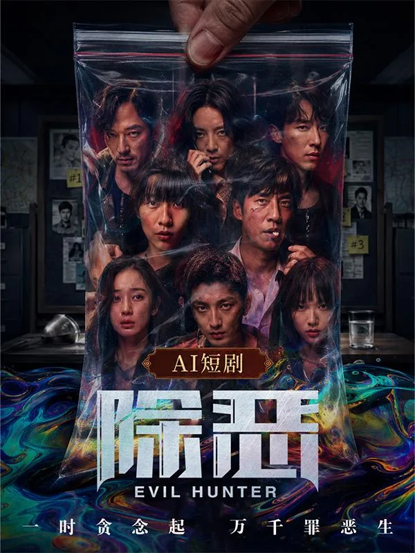 除恶 ai短剧 命中注定的纠缠让两人从仇恨慢慢变成互相依赖的暧昧故事