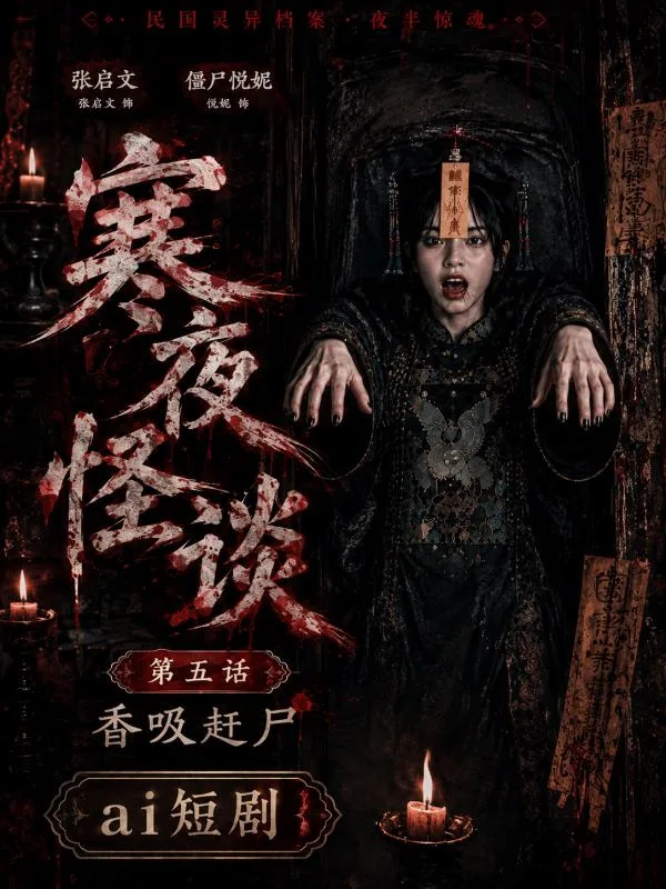 妻夜怪谈 AI短剧 夜间秘事 怪谈氛围升级 故事发展好神秘啊