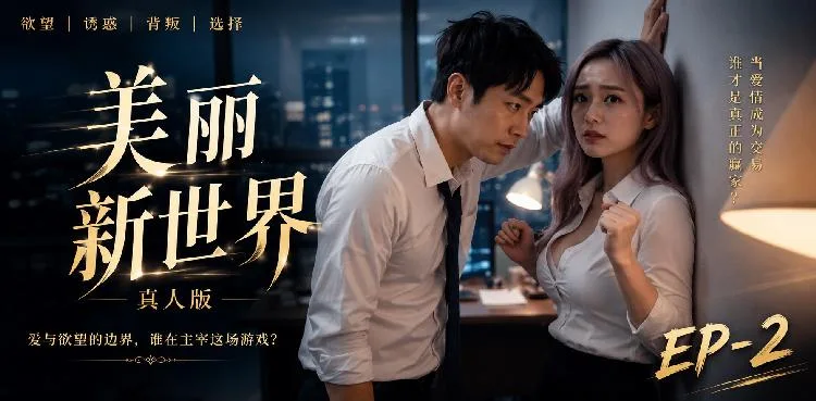 美丽新世界 真人版 未来社会诱惑 ai短剧 欲望解放故事 社会情欲缠绵