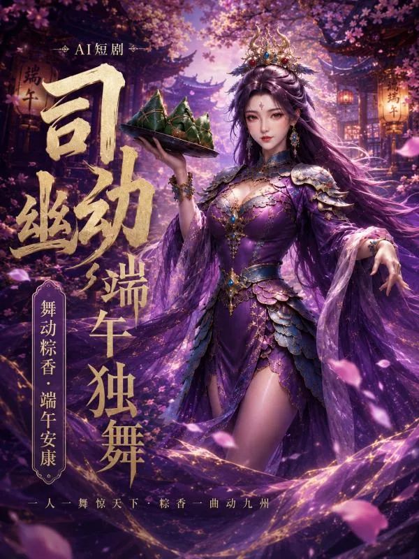 司幽幼端午独舞 AI短剧 端午独舞 神秘魅力展开 故事发展好优雅啊