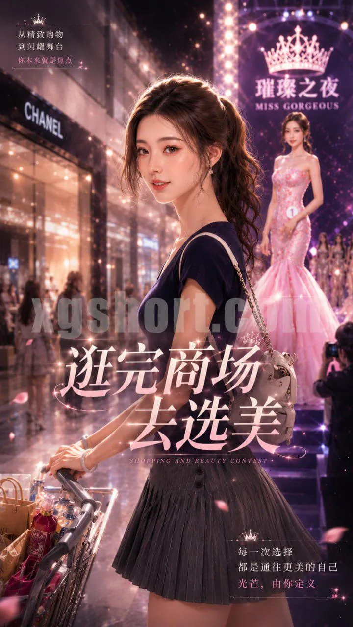 逛完商场去选美